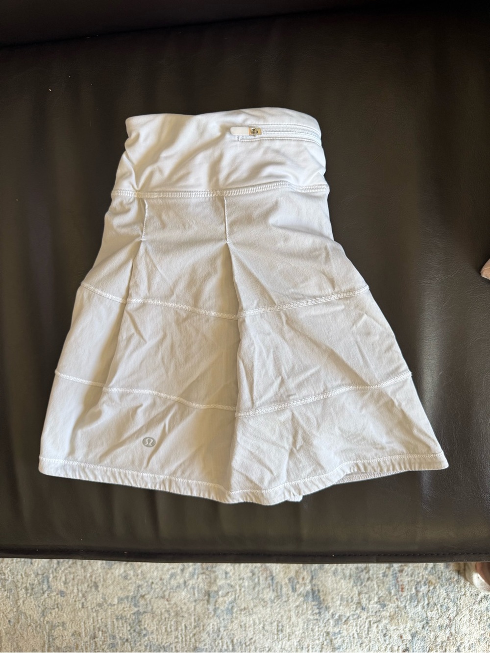 lululemon athletica white mini skort